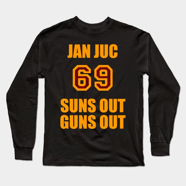 JanJuc 69 Long Sleeve T-Shirt by dejava